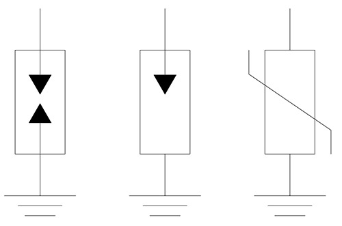 浪涌保護器符號 浪涌保護器符號